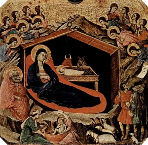 Duccio_di_Buoninsegna_The_Birth_of_Christ_oil_paintings_reproduction_b